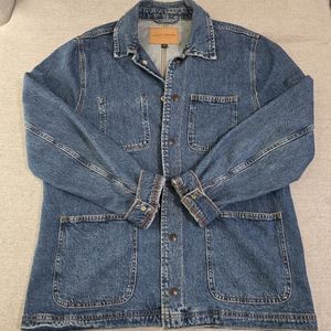 Lucky Brand medium wash denim chore jacket